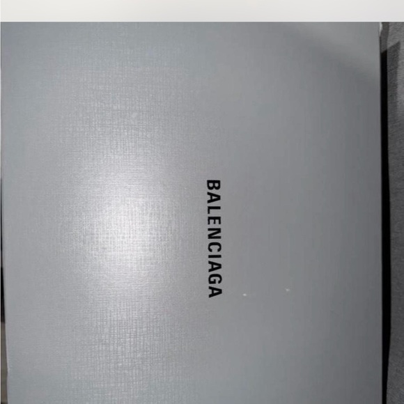 Balenciaga Black Rugged Sole Footwear